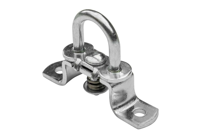 BOZAMET draaibare zijgreep h-17mm, bevestigingshaak