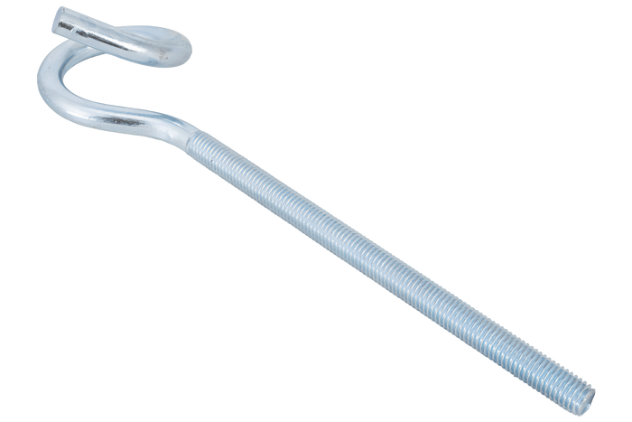 DROMET HOH M10x225 krulhaak, schommelhaak