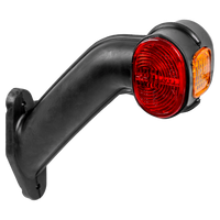 ASPÖCK SUPERPOINT II rechter markeringslamp op een rubberen arm met zijkabel