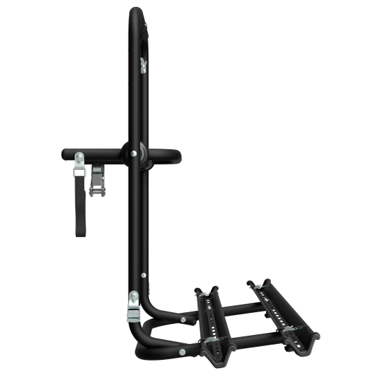 Peruzzo Brennero 4x4 reservewiel fietsendrager - 2-fietsendrager met rails (zwart)