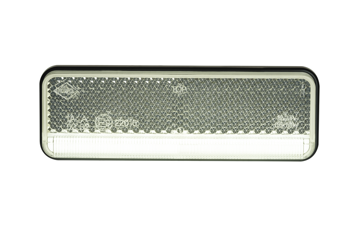 HORPOL LD 2434 LED-markeringslamp, universeel, wit, SLIM