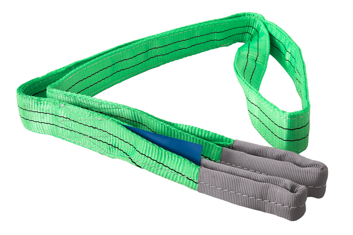 HEFFA hijsband 3m/60mm/2t met lussen