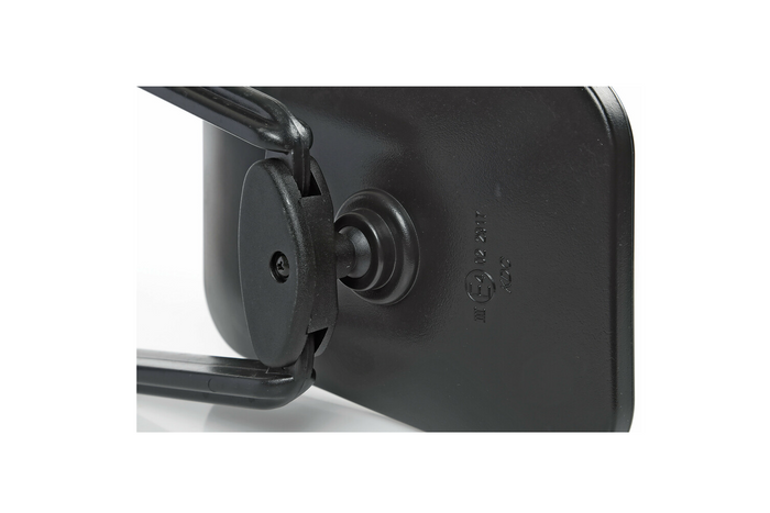 Universele sleepspiegel LAMP met vlakke en bolle lens