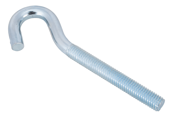 DROMET HZ M8x100 schroefhaak met open uiteinde (gebogen)