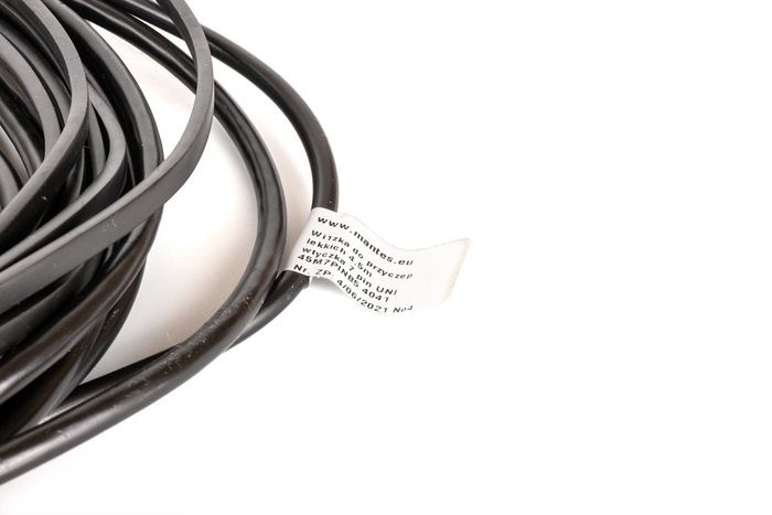 MANTES elektrische installatie, aanhangwagenkabelboom 5,2 m, 7-pins stekker, 2x5-pins bajonetten