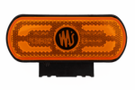 WAŚ W240 1598 LED-markeringslamp, oranje, universeel, met houder