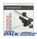 T-profiel EF (sleuven) - adapter voor T-sleufbalken - Inter Pack Carver, Zenith