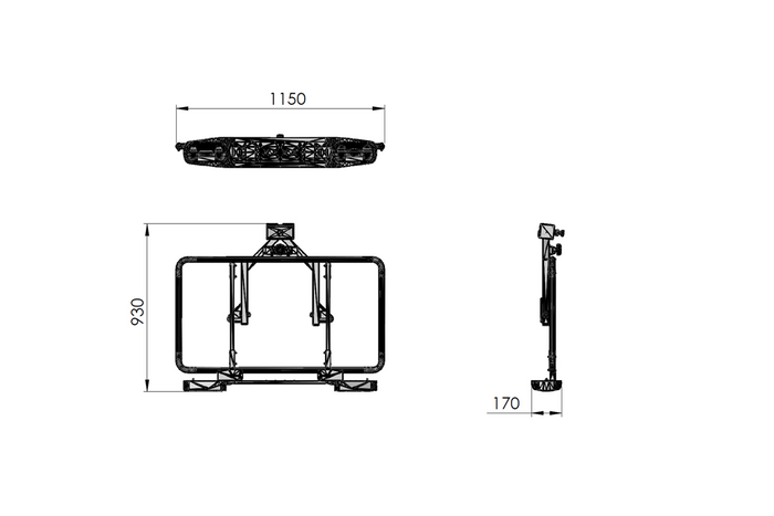 Platform voor de Inter Pack Re-cargo haakbox