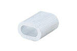Aluminium connector voor touwen DROMET ZLA.4 bus voor 4mm touwen