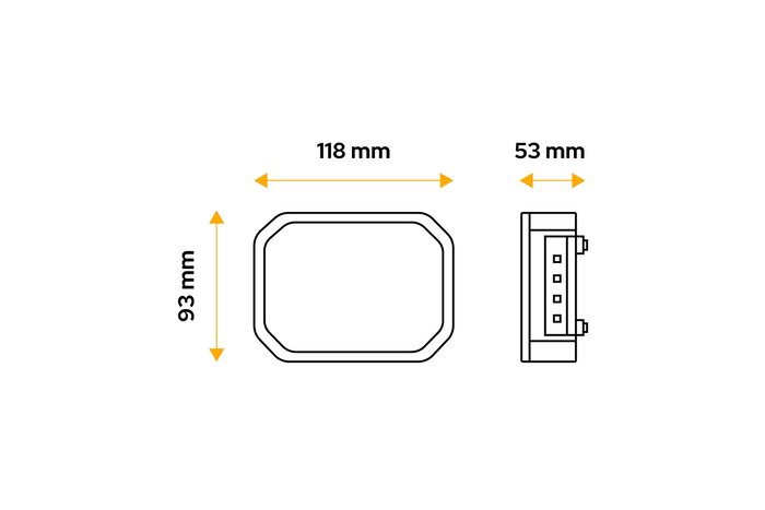 TT TECHNOLOGY TT.12018L+TT.12018P LED-achterlichten met 4 functies links en rechts