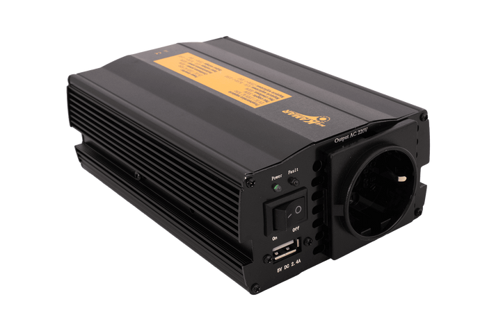 Spanningsomvormer 12V/230V (300/600W) KAMAR E1922