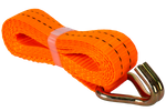 UNITRAILER 3m/35mm/2t oranje transportband met spaninrichting