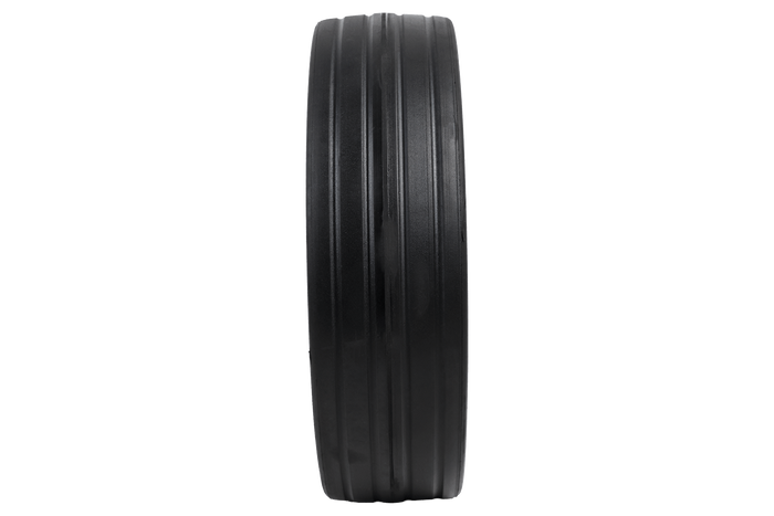Reservewiel voor het KNOTT 405725.001 neuswiel, gemaakt van massief rubber, 225x65 mm.