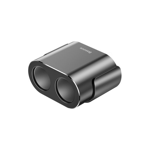 BASEUS Hoogrendement autolader 2x USB + 2x sigarettenaanstekeraansluiting 80W