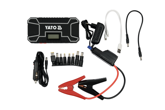 YATO YT-83082 powerbank 12000mAh met LCD-display