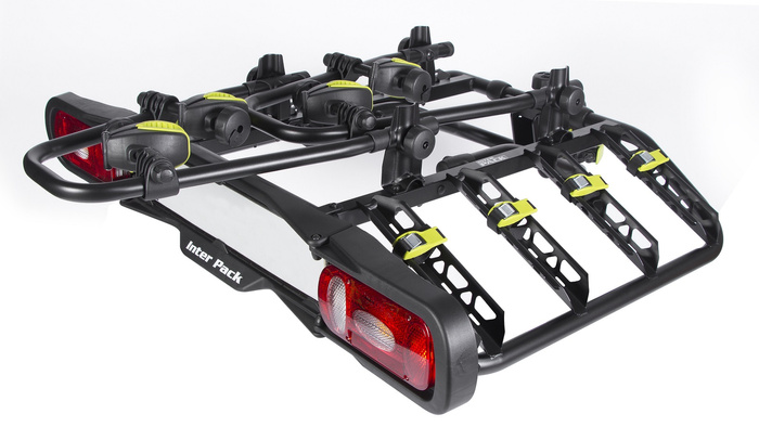 Inter Pack Quattro 13-polige fietsendrager voor op de trekhaak
