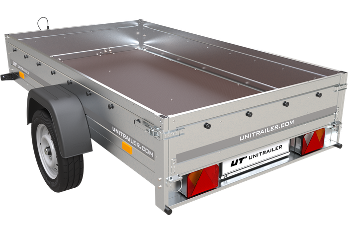 Grote aanhangwagen 230 x 125 Garden Trailer 230 Unitrailer 750 KG MTM