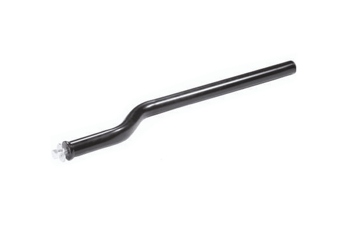 Gebogen buis voor montage van het spatbord DOMAR DK8024, beugeldiameter 42 mm, lengte 580 mm