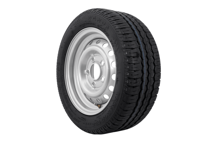 Verstevigd wiel voor aanhangwagen WANDA BAND 195/50 R13C 104/101N TRAILER TOP VELG 5.5Jx13"H2 5x112 ET 30