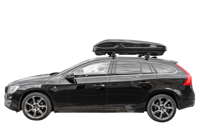 Inter Pack Monsun PRO M dakkoffer, zwart metallic