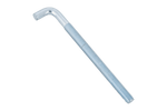 DROMET HP M8x120 schroefhaak met een L-vormige uiteinde (recht)