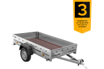 Grote aanhangwagen 230 x 125 Garden Trailer 230 Unitrailer 750 KG MTM
