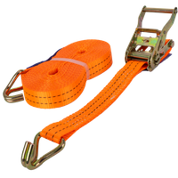 UNITRAILER 12m/35mm/2t oranje spanband met spanner