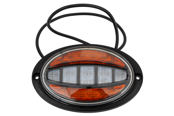 FRISTOM FT-356 LED universele voorlicht met behuizing voor inbouwmontage