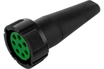 ASPÖCK 8-PIN bajonet connector voor 12V achterlichten, groen