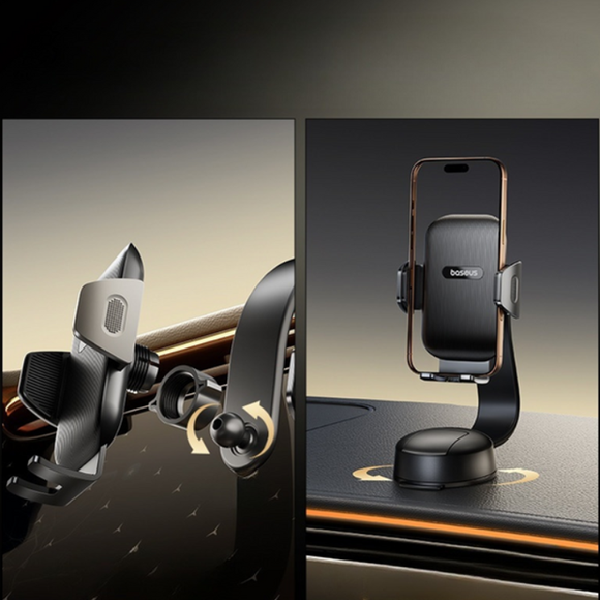 BASEUS PrimeTrip C03 Air autotelefoonhouder voor dashboard met zuignap