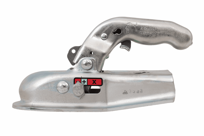 KNOTT 6E0071.001 kogelkoppeling voor een aanhangwagen van 750 kg met een V-vormige dissel