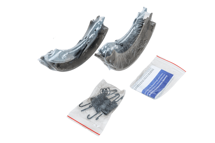 Remschoenen 250x40 voor geremde assen KNOTT 25-2025 Backmat KOMPLET