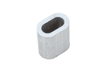 Aluminium connector voor touwen DROMET ZLA.6 bus voor 6mm touwen
