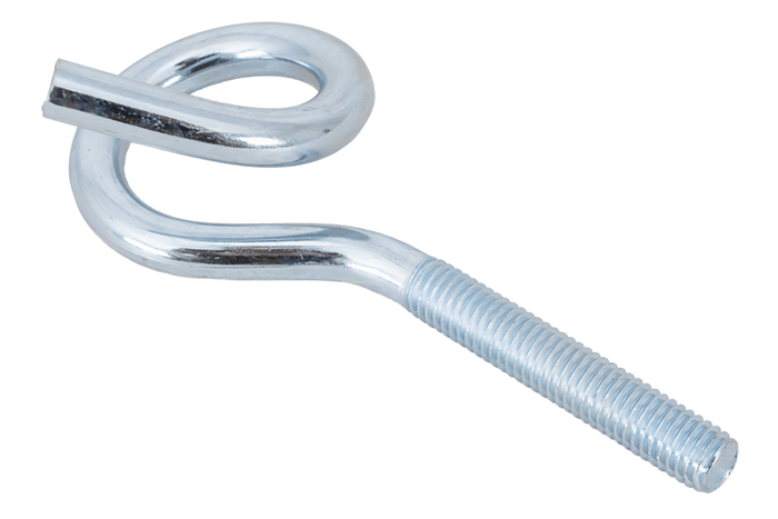 DROMET HOH M8x100 krulhaak, schommelhaak