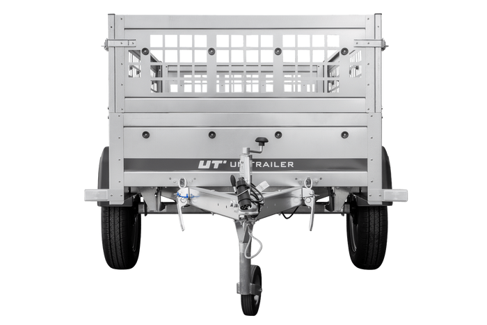 Lichte transport aanhangwagen Unitrailer GARDEN TRAILER 200 KIPP (NEW) met neuswiel en loofrekken. 
