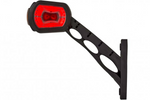 HORPOL LDCC 2698 LED linker markeringslamp op een rubberen arm