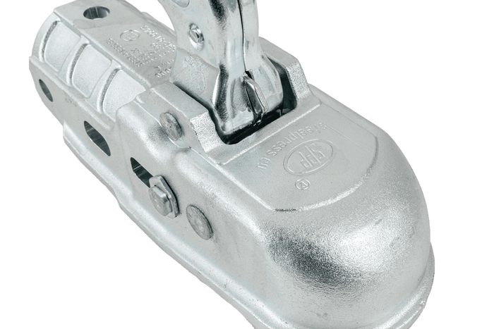 STEELPRESS BC-3000C-00-00 kogelkoppeling voor 3000kg aanhangwagen met 50mm buisdissel, gietijzer