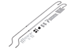 KNOTT reservewielhouder wielsteun voor caravans 1475-1850mm