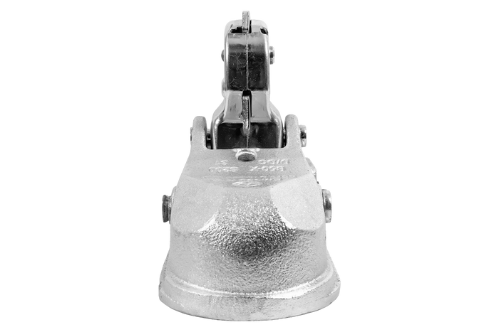 WINTERHOFF WW 350-RB-K1414 kogelkoppeling voor aanhanger van 3500 kg met dissel van 50 mm buis, gietijzer