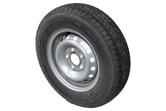 OUTLET Verstevigd wiel voor aanhanger KENDA BAND 165/80 R13C 96/94N KENDA VELG 4.5Jx13"H2 5x112 ET:30
