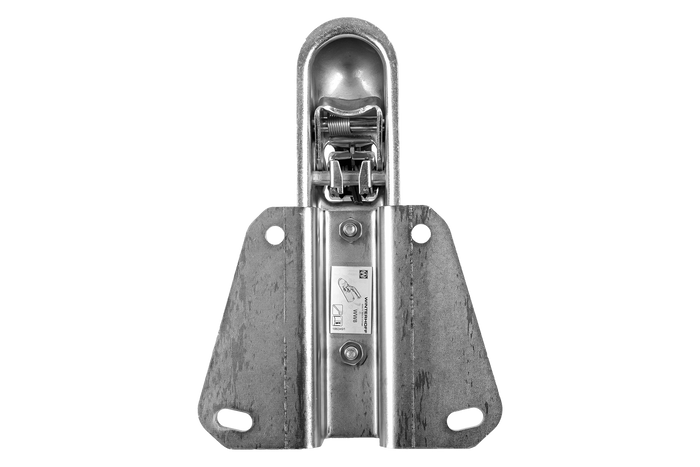 WINTERHOFF WW 8-G+V kogelkoppelingadapter voor 800 kg aanhanger met V-vormige dissel