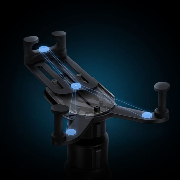 BASEUS Stabiele Gravitional autotelefoonhouder met Qi 15W draadloos opladen voor het ventilatierooster