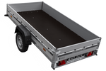 Aanhangwagen met aluminium zijwanden 264x125 Unitrailer Garden 264 KIPP ALU