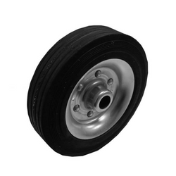 Reservewiel voor het KNOTT 4802796X neuswiel, gemaakt van massief rubber, 220x70 mm.