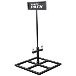 INTER PACK trekhaakfietsendrager voor 2 dragers 1368mm 800mm