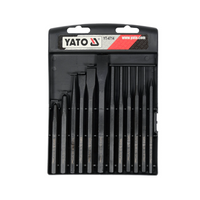 YATO YT-4714 beitels en ponsen, set van 12.