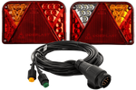 DOBPLAST DPT35 LED-achterlichten + MANTES 7m 13-PIN kabelboom