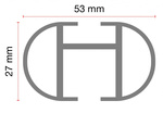 G3 Pacific 64.110-68.038 universele dakdrager aluminium