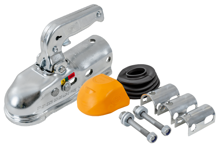 STEELPRESS BC-3000.1D-00-00+Z3 kogelkoppeling voor 3000kg aanhangwagen met 35-50mm buisvormige dissel