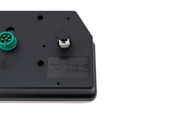 Achterlicht FRISTOM FT-372 LED 6 functies rechts